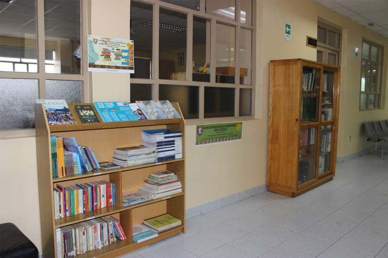 Se habilito espacio de biblioteca CRA, en área técnico profesional.